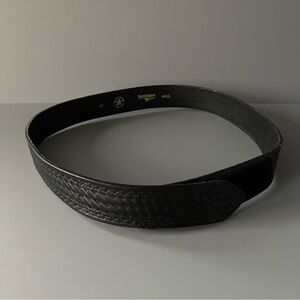 Boston Leather Mechanic Work Belt 38 Industrial Adhesive Western Construction